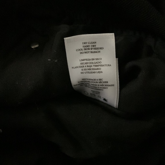 Rails Ace Bomber Jacket in Black & Studded - Picture 9 of 10